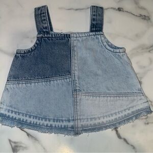 GAP Kids Blue Patchwork Tank Top